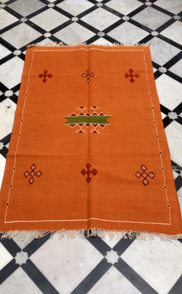Tappeto Amazigh arancio - Marocco - Lucarda abbigliamento